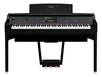 Pre-Order Yamaha CVP-909B Clavinova Digital Piano (Including Bench and Home Installation)