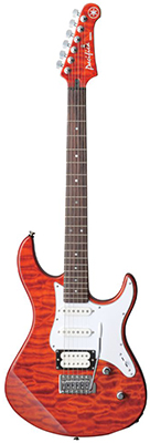 Yamaha PACIFICA212VQM Caramel Brown Electric guitar