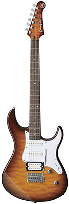 Yamaha PACIFICA212VQM Tobacco Brown Sunburst Electric Guitar