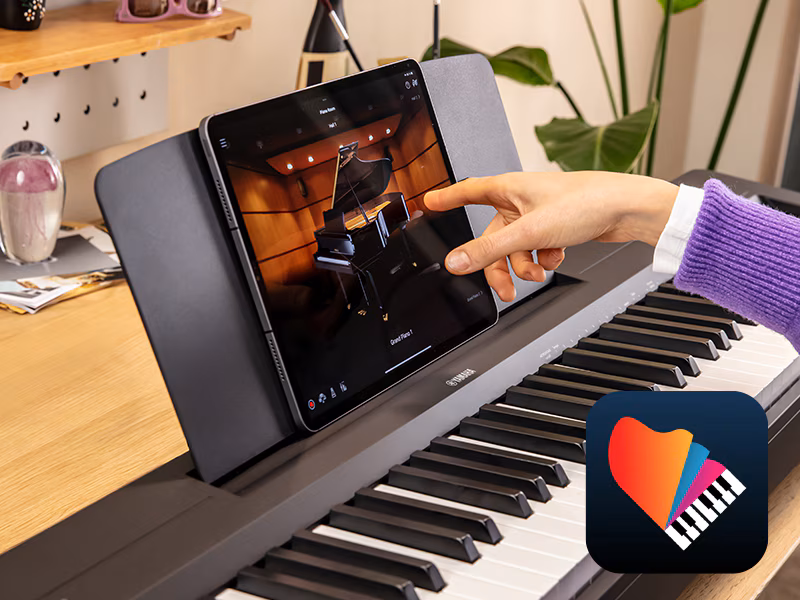Access the features of this instrument with greater ease from the app